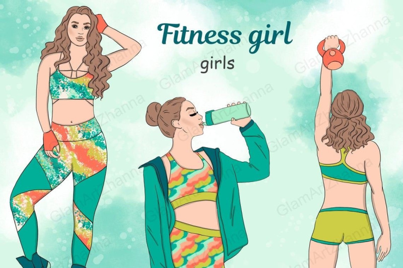 fitness-girl-clipart-girls