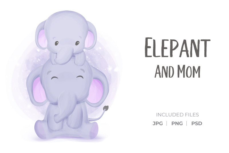elephant-and-mom