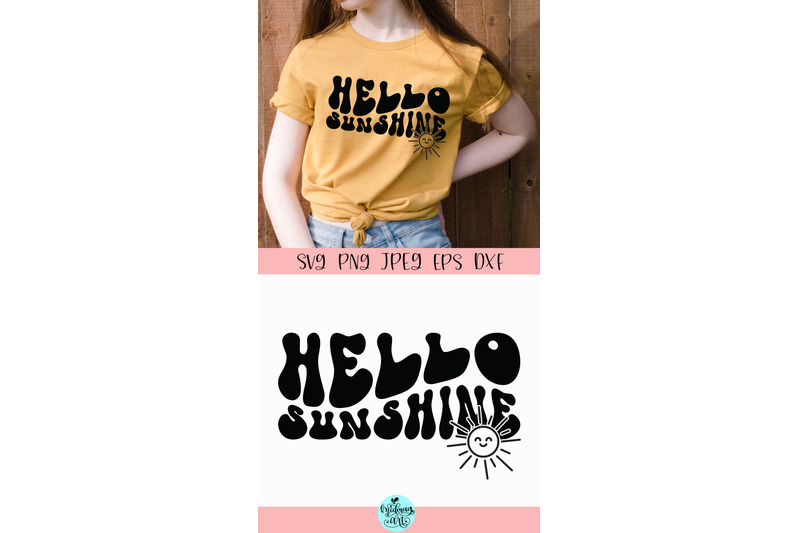 hello-sunshine-svg-groovy-summer-cut-file