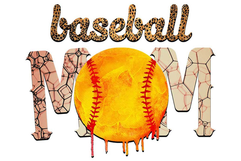 dripping-baseball-mom-sublimation