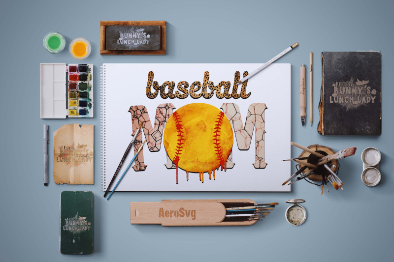 dripping-baseball-mom-sublimation