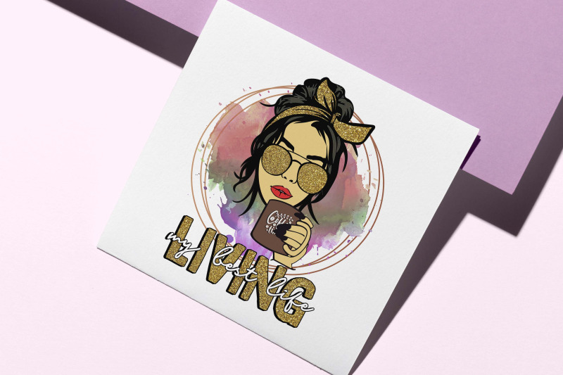 bling-living-my-best-life-sublimation