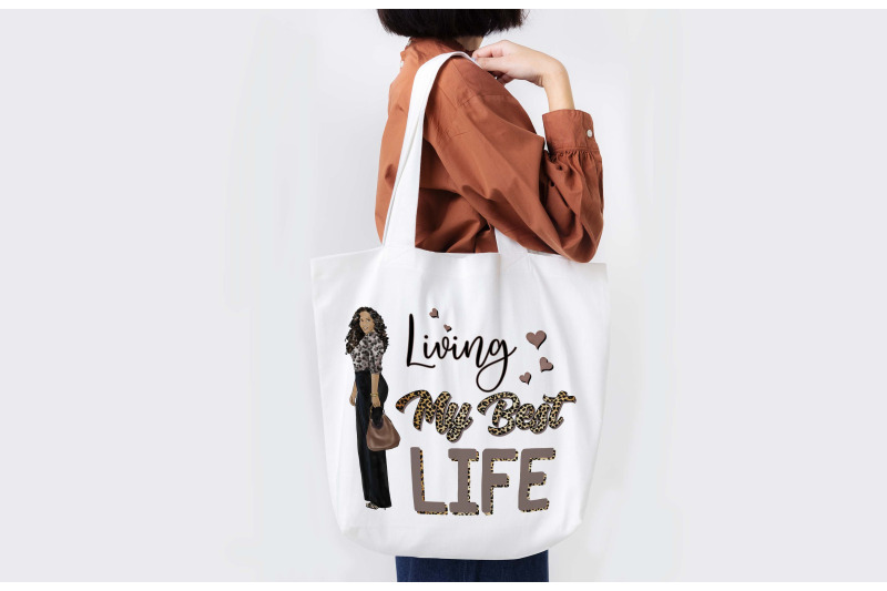brown-living-my-best-life-sublimation