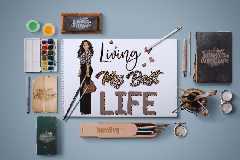 brown-living-my-best-life-sublimation