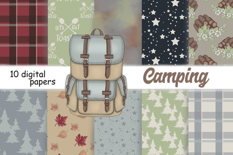 camping-pattern