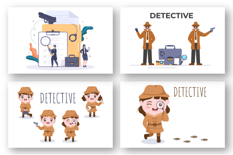 10-private-investigator-or-detective-illustration