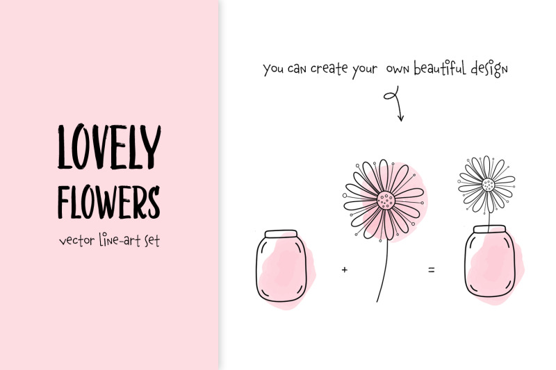 lovely-flowers-vector-line-art-set-ai-format