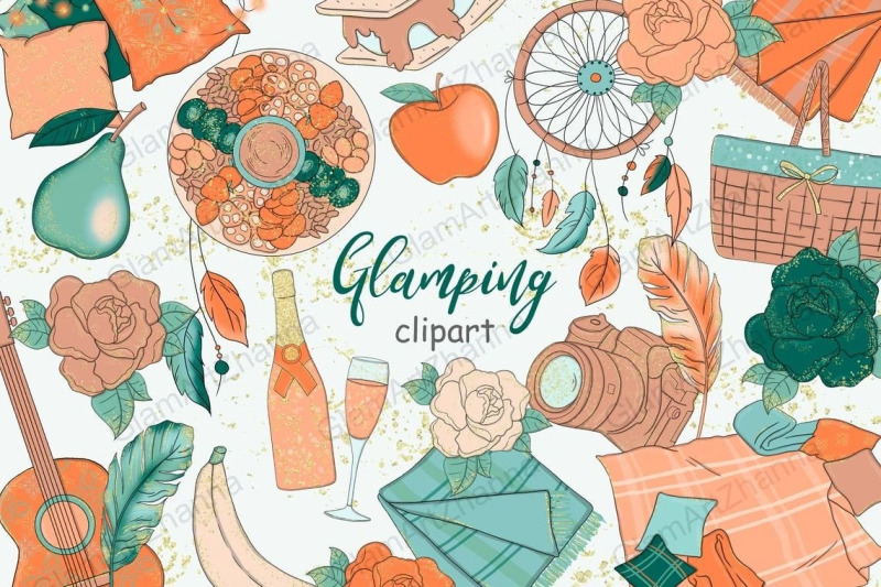 glamping-clipart