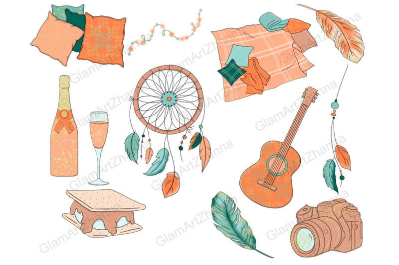 glamping-clipart