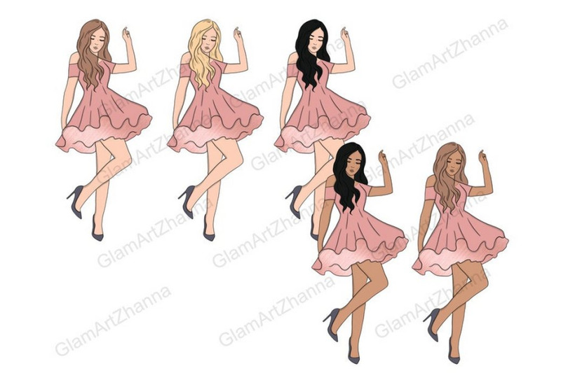 lifestyle-girls-clipart