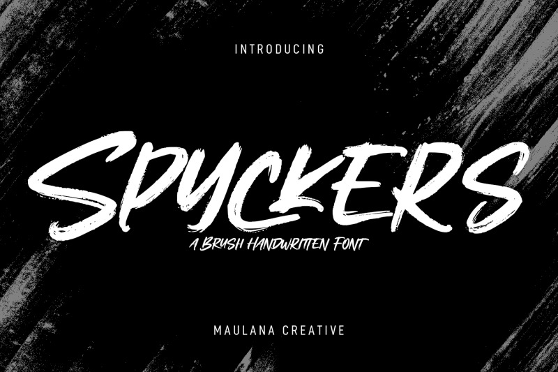 spyckers-handwritten-brush-font