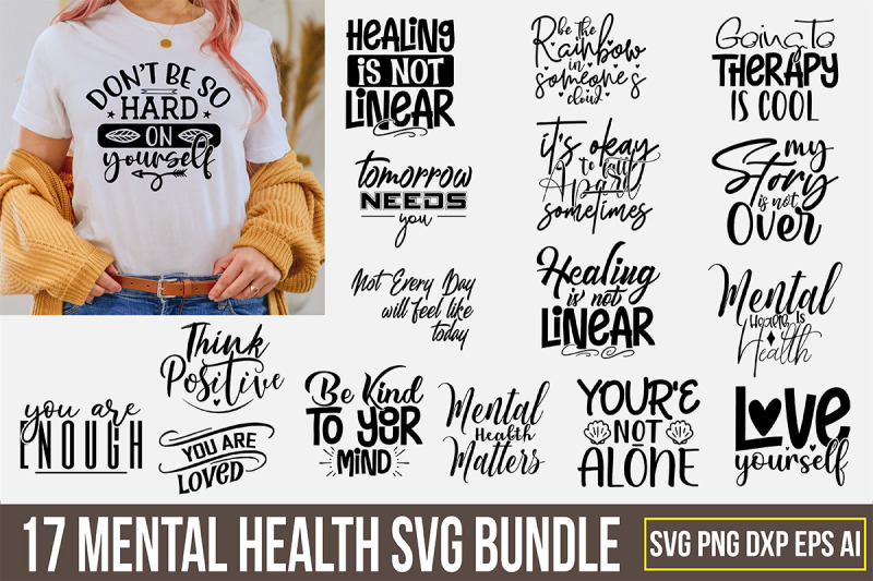 mental-health-svg-bundle