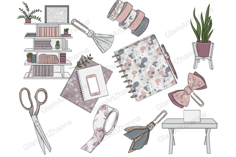 planner-girl-clipart