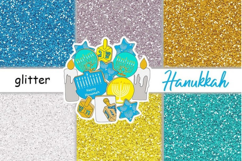 hanukkah-glitter