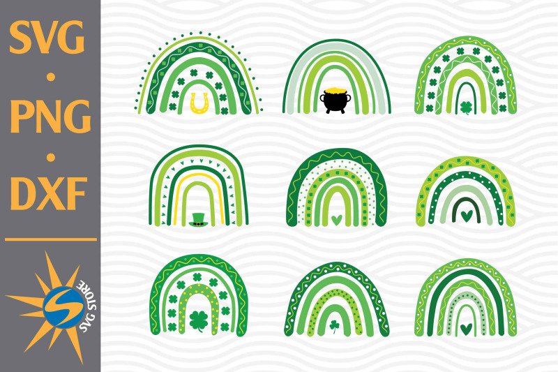 st-patrick-handdrawn-rainbow-svg-png-dxf-digital-files-include