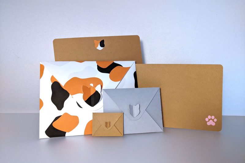 cat-envelope-template-and-cards