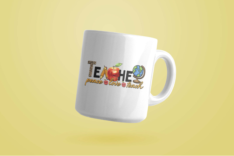 teacher-peace-love-teach-sublimation