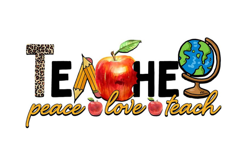 teacher-peace-love-teach-sublimation