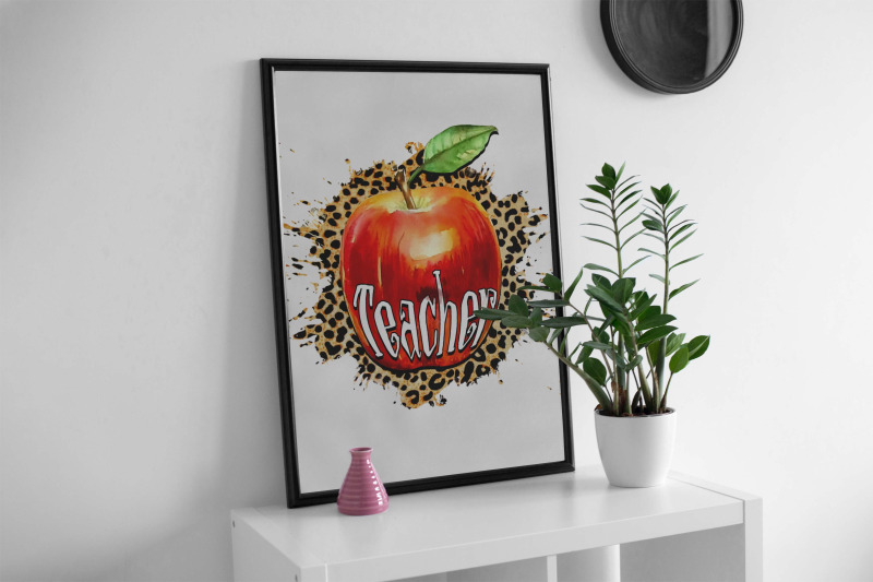 leopard-apple-teacher-sublimation