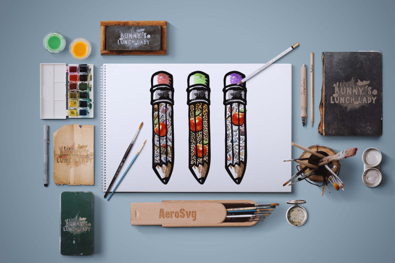 pencil-apple-teacher-sublimation