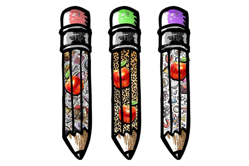 pencil-apple-teacher-sublimation