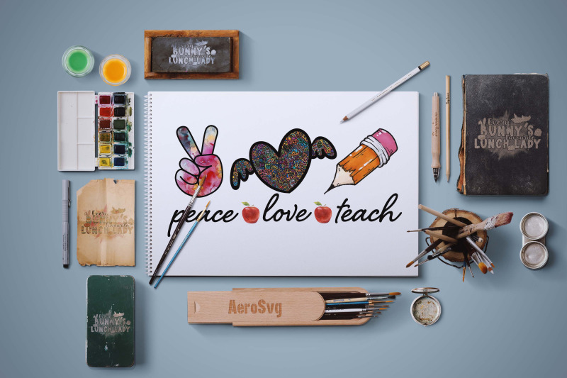 peace-love-teach-sublimation