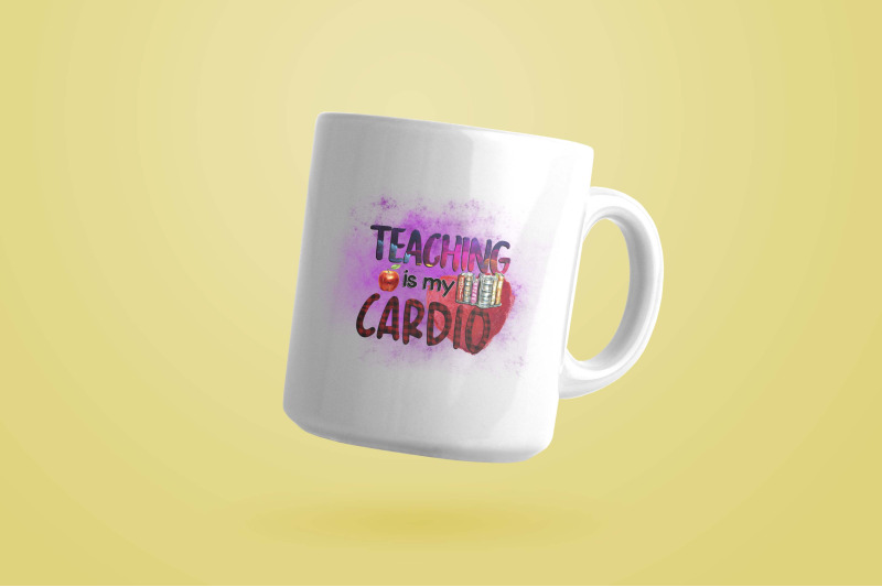 teaching-is-my-cardio-sublimation