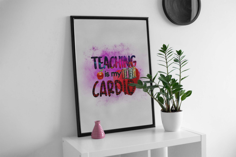 teaching-is-my-cardio-sublimation