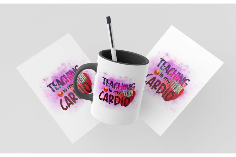 teaching-is-my-cardio-sublimation