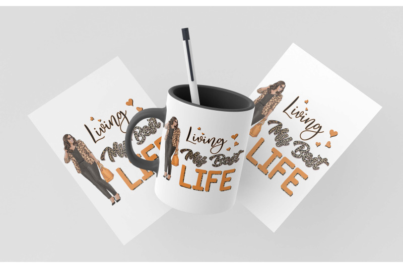 orange-living-my-best-life-sublimation