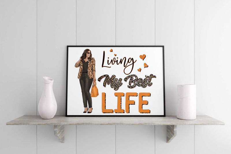 orange-living-my-best-life-sublimation