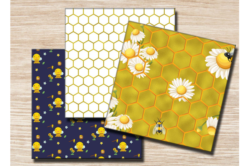 honey-bee-pattern-sublimation