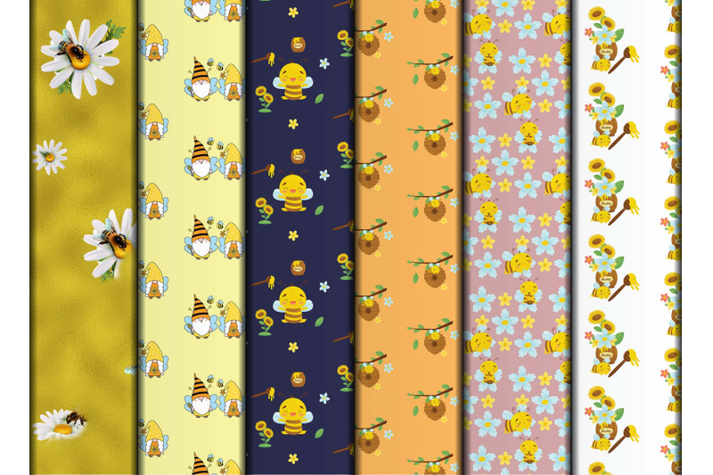 honey-bee-pattern-sublimation