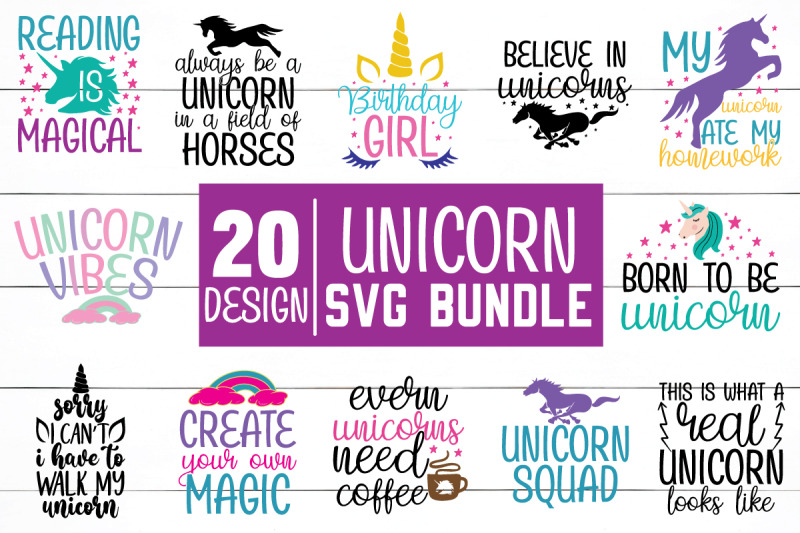 unicorn-svg-bundle