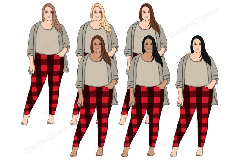 cozy-girls-clipart