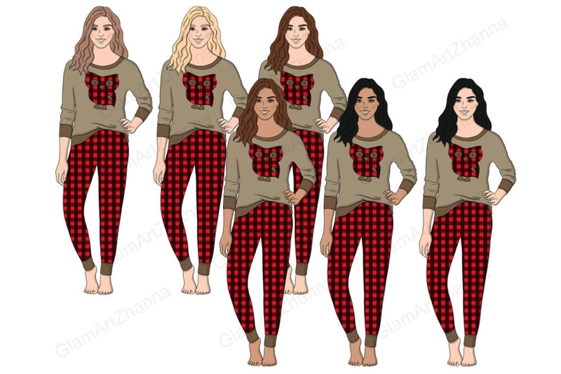 cozy-girls-clipart