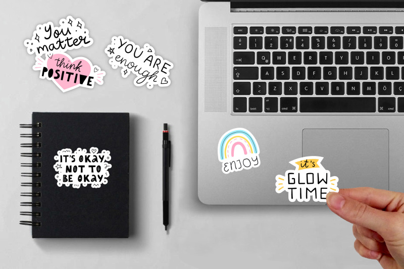 mental-health-inspirational-sticker-bundle