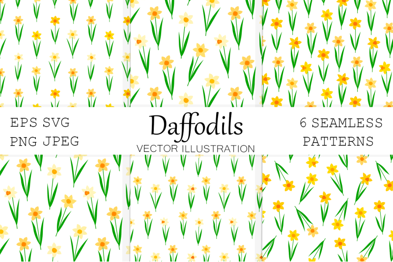 daffodils-pattern-spring-flowers-pattern-daffodils-background