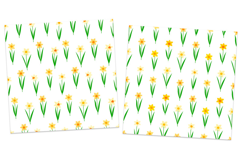 daffodils-pattern-spring-flowers-pattern-daffodils-background