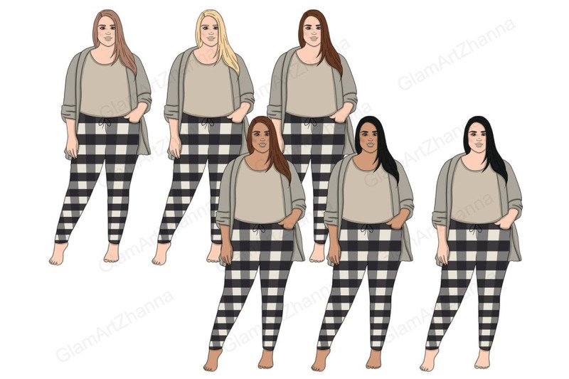 cozy-girls-clipart