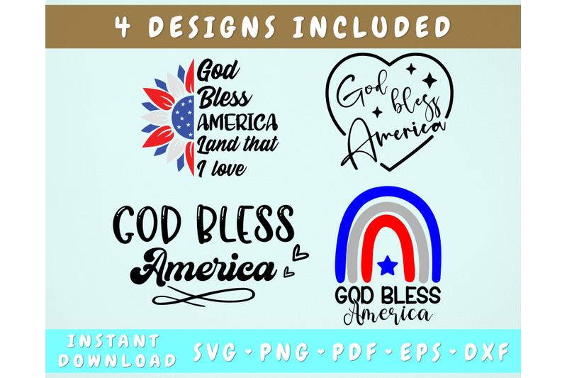 god-bless-america-svg-bundle-4-designs-4th-of-july-svg-independence