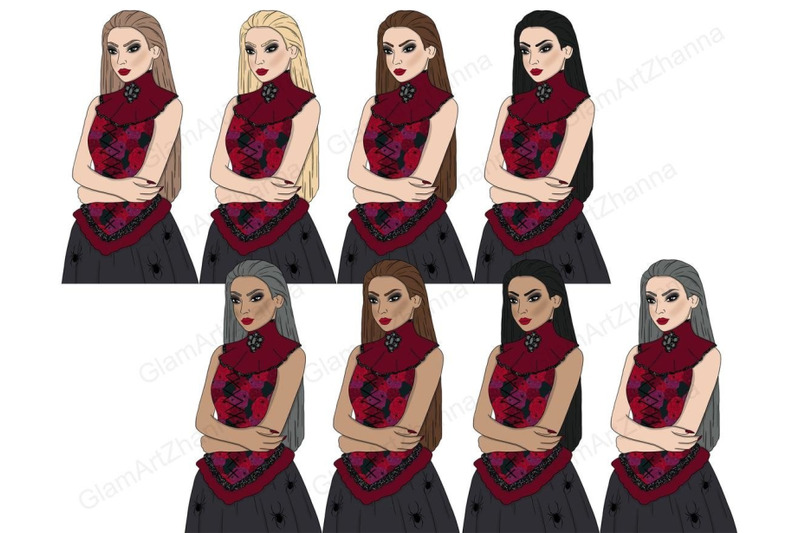 halloween-girls-clipart