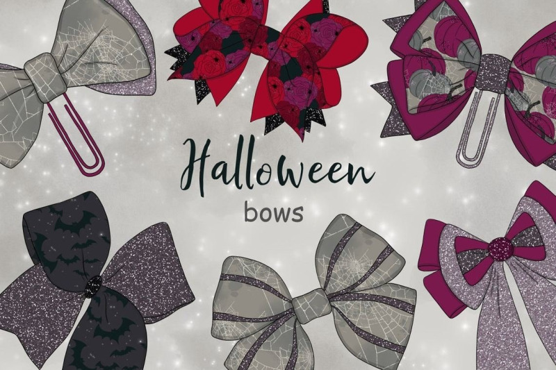 halloween-bows-clipart