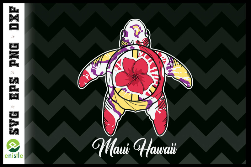 maui-hawaii-tie-dye-sea-turtle