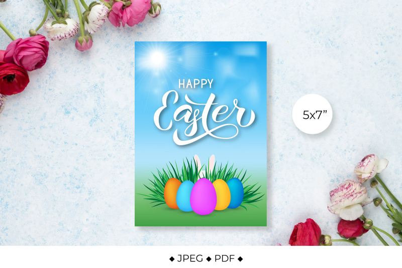 easter-greeting-card-hand-lettered-card