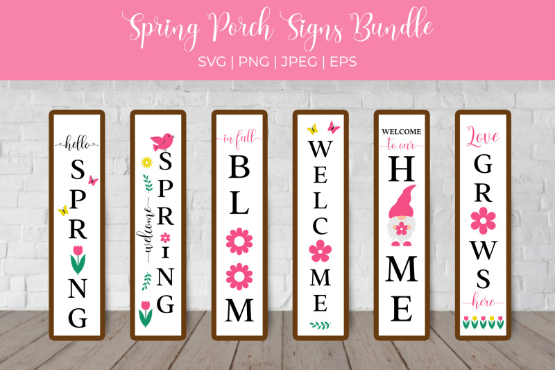 spring-porch-sign-svg-bundle-vertical-front-signs