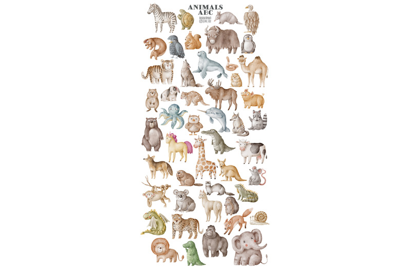 animals-alphabet