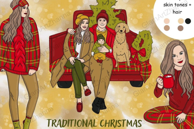 traditional-christmas-heroes-clipart