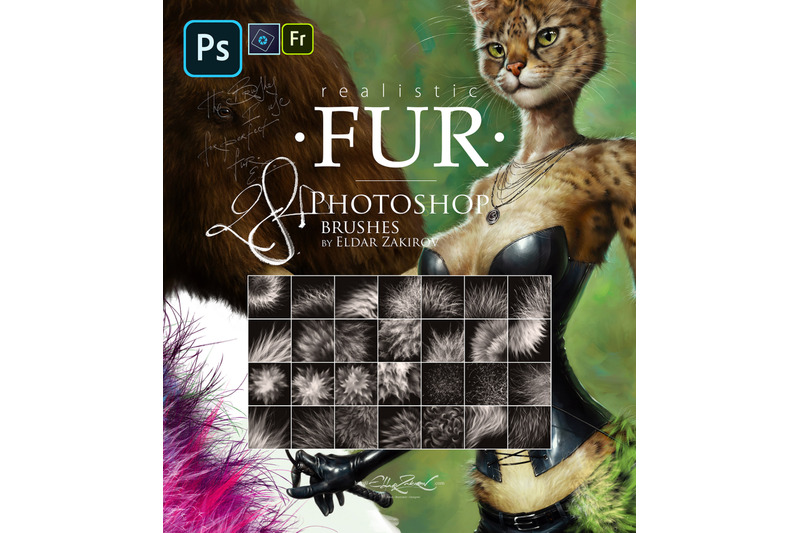 realistic-fur-28-brushes-for-photoshop-and-fresco