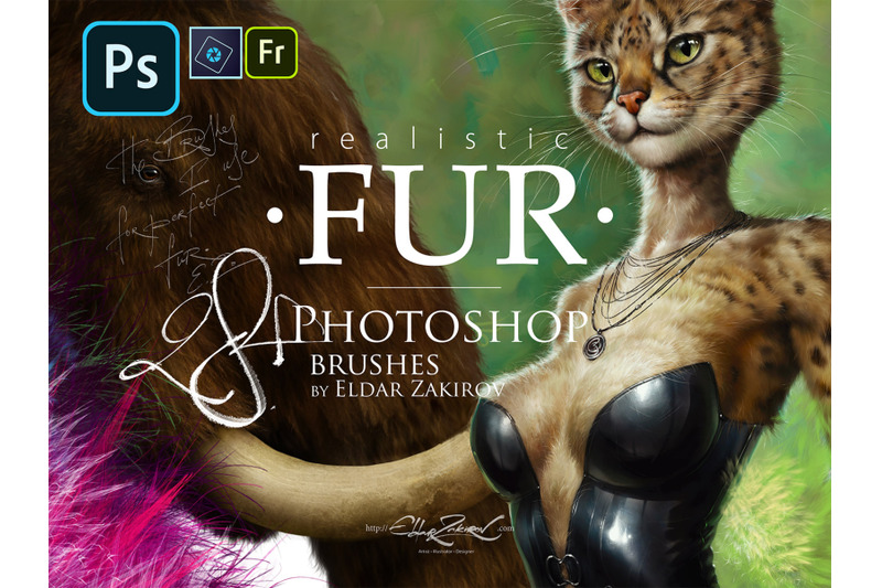 realistic-fur-28-brushes-for-photoshop-and-fresco